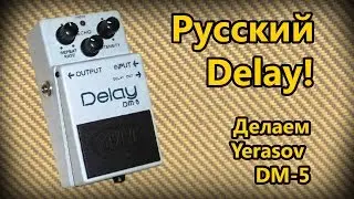 DIY stompbox-1. Yerasov DM-5, сборка
