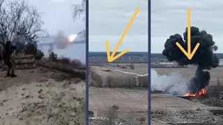 Ukrainian military shot down Russian military helicopter