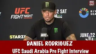 Daniel Rodriguez “lost respect” for Kelvin Gastelum for weight cut issues | UFC Saudi Arabia