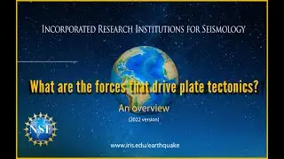 NEW!! What Drives Plate Tectonics?  What are the forces involved? (new convection ending; 2022)