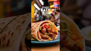 Kathi Roll of Kolkata - India's best Street Food #kathiroll #streetfood #kolkata