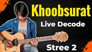 Khoobsurat Guitar Tabs 1000% Accurate - Stree 2 | Crimson Guitar