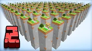 СНОВА ПЫТАЮСЬ ВЫЖИТЬ В МИРЕ ИЗ 10000 ЧАНКОВ В МАЙНКРАФТ | Компот Minecraft