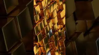 Gold 3D Free Footage Background 