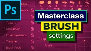 ✔ Brush Settings | Photoshop Tutorial | Artose