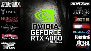 RTX 4060 in 2024 - Test in 13 Games (The Newest Titles)