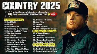 Country Music Playlist 2025 - Luke Combs, Chris Stapleton, Luke Bryan, Zach Bryan, Brett Young,