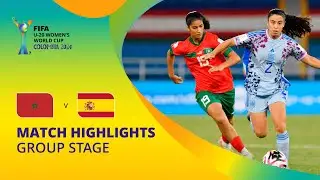 Morocco v Spain | FIFA U-20 Women's World Cup Colombia 2024 | Match Highlights