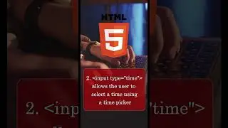 HTML Tags for Date and Time | HTML Tags | #short #html