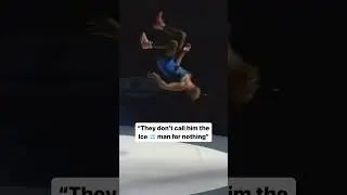 “They don’t call him the ice 🧊 man for nothing”