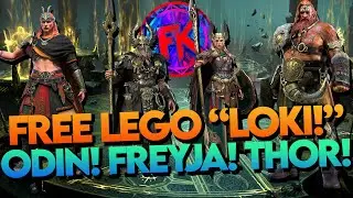 LOKI Free LEGO and ODIN, THOR, FREYJA | Raid: Shadow Legends #asgarddivide