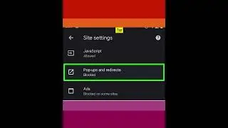 How to Allow Pop–ups in Google Chrome on Android