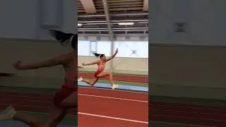 Triple jump training sessions. 🐸❤️‍🔥📹: marynabekh