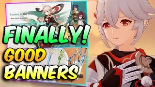 FINALLY! Good Banners! Genshin 3.7 Kazuha, Alhaitham, and Weapon Banner Review (Stream Highlights)