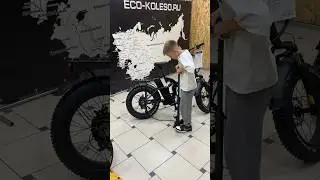 Складной электровелосипед Eco Drive V5 LUX 1000W 48V21Ah🔋#электрофэтбайк