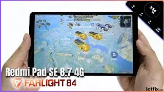 Redmi Pad SE 8.7 4G Farlight 84 Gaming test | Helio G85, 90Hz Display