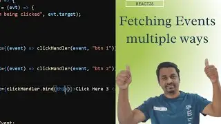 Multiple ways of Fetching Events in React 
