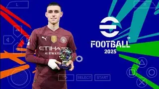 eFootball PES 2025 PPSSPP Download Update Full Kits 24/25 & Transfers HD Graphics