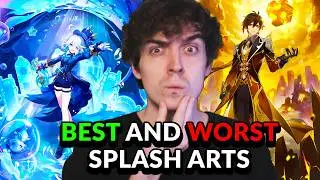 I Ranked EVERY Characters Splash Art in Genshin Impact...