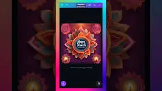 Creating Stunning Diwali Posters with Canva's AI 😍🔥