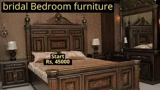 New Wooden Chinioti Bed Set Designs In Solid Wood With Price | New Bed Design @chiniotifurniture