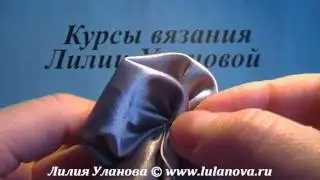 Платье Королева Юбка - вязание крючком по тканевой основе