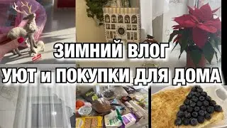 ЗИМНИЙ ВЛОГ!! СТАЛО УЮТНО!! ПОКУПКИ ДЛЯ ДОМА!!  Будни Мамы Влог