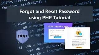 Forgot and Reset Password Feature in PHP and MySQL DEMO