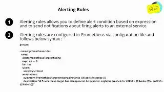 Alerting rules