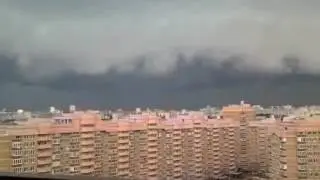 Ливень в Уфе 23.06.2016 / Град / Дождь / Гроза / Потоп