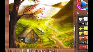 Digital Art Painting: Fantasy Home - Realistic Paint Studio