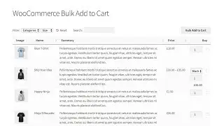 Tutorial: WooCommerce Bulk Add to Cart Button Plugin