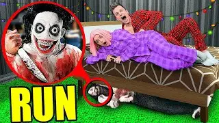 IF you see JEFF THE KILLER under OUR bed, run away!!