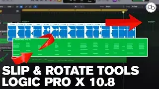 Using Slip and Rotate Tools Creatively in Logic Pro X 10.8