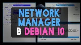 Network Manager TUI в Debian 10 - Настройка hostname и ip-адресации