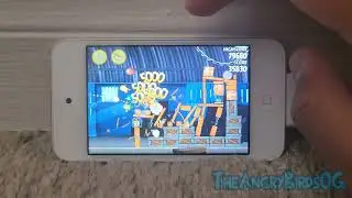 Angry Birds Rio (v1.4.2) On My iPod Touch 4G
