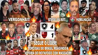 TORCIDAS DO BRASIL AO BOTAFOGO 4X1 FLAMENGO - COM SHOW DO FOGAO E SEGUE O LÍDER