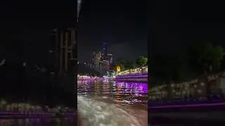 Bout Tour Surabaya || Indahnya Wisata Perahu Kalimas Surabaya Malam Hari