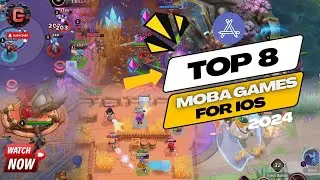 Top 8 MOBA Games for iOS in 2024 | New Best Multiplayer Online Battle Arena Games for iPhone/iPad