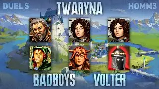 Герої III [HotA 1.7.0] twaryna vs. Badboyz; Volter [Duel S] /stream_2024-04-05/