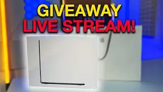 Matt Talks Tech GIVEAWAY LIVE STREAM MacBook Air M2!