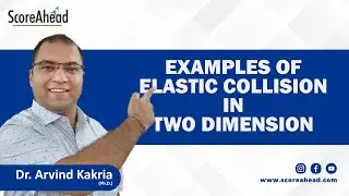 5 Elastic collision in 2 D examples