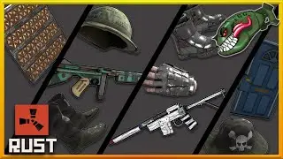 Rust Skins | Arctic Skull SAR, Flashback Helmet, Hardsuit Gloves & Boots, Pirate Boonie & Shoes 