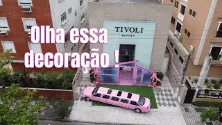 Decoração festa de menina Barbie