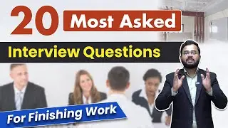 20 Most Asked Interview Questions | Interview Questions and Answers For Civil Engineers 🔥