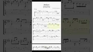 Balletto - Manual Ponce - for Guitar Classical 