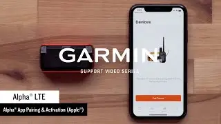 Alpha® LTE | Pairing with the Alpha App (Apple®) | Garmin Support