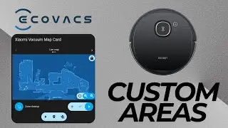 Ecovacs Vacuum Custom Areas Clean with Xiaomi Vacuum Map Card