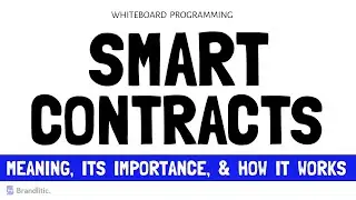 What are Smart Contracts in Blockchain, its Importance & How Smart Contracts Work