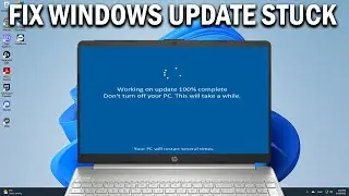 How To Fix Windows Update Stuck at Random Percentage (2024) - Easy Fix